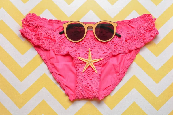 Bragas bikini rosa — Foto de Stock