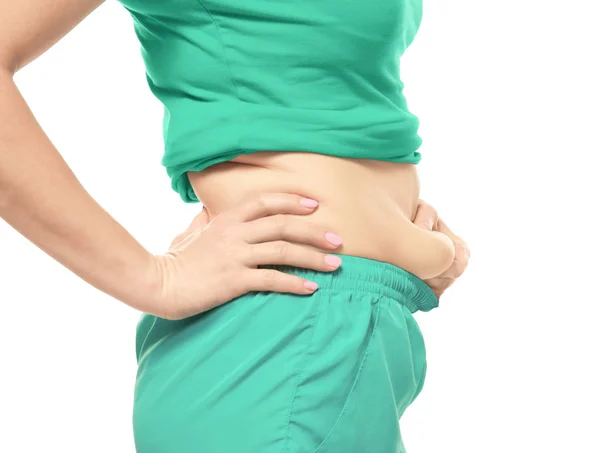 Mujer madura en ropa deportiva — Foto de Stock