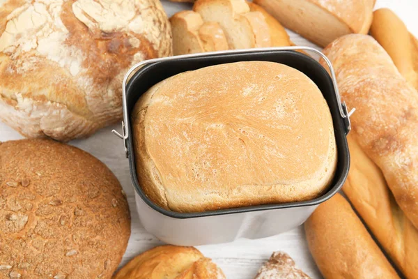 loaf in bread machine