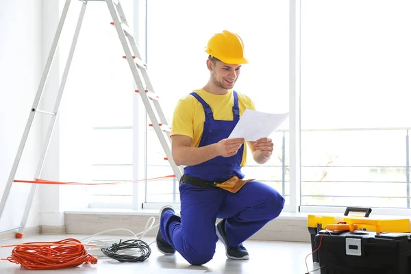 Sistema de control de electricistas — Foto de Stock