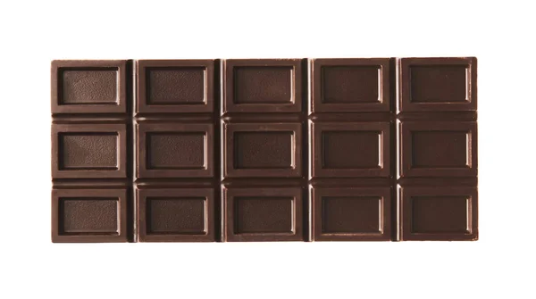 Deliciosa barra de chocolate — Fotografia de Stock
