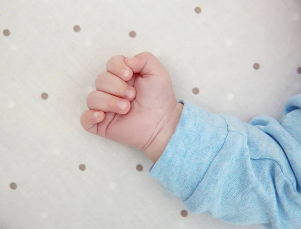 Mão de bebê pequeno bonito — Fotografia de Stock