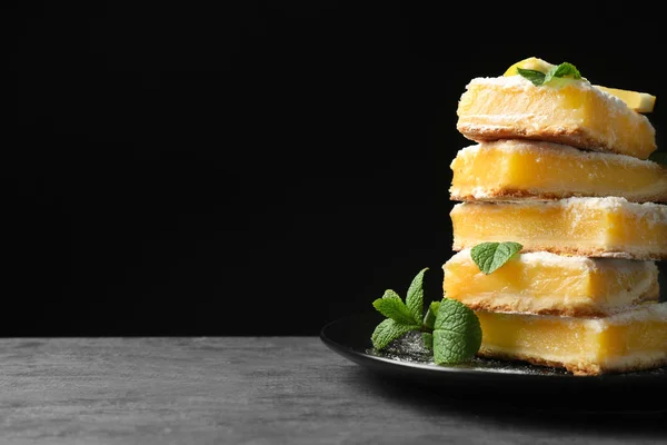 Deliciosa torta de limão — Fotografia de Stock