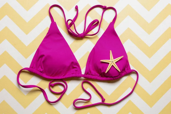 Beautiful bright bikini — Stock Photo, Image