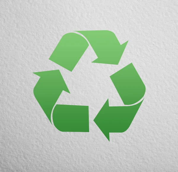 Symbol of recycling and environmental conservation