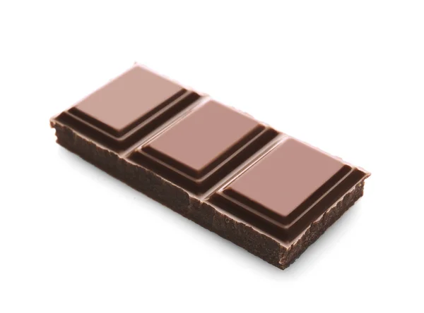 Gebroken chocolade stuk — Stockfoto