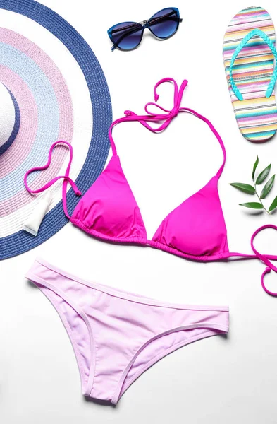 Bikini et accessoires de plage — Photo