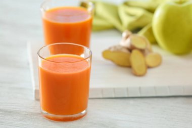 havuç suyu bir bardak 