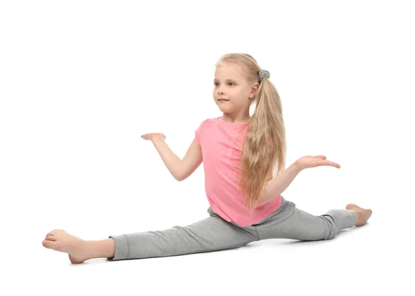 Pequeña chica deportiva — Foto de Stock