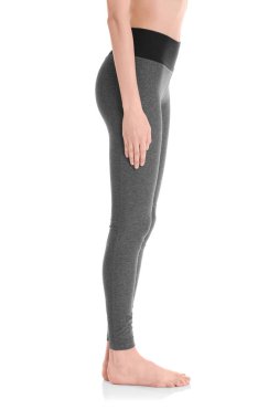 yoga için gri pantolon kız 