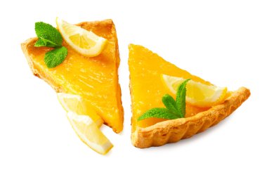 İki dilim meyve lor