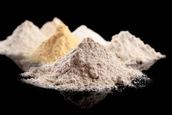 Différents types de farine — Photo