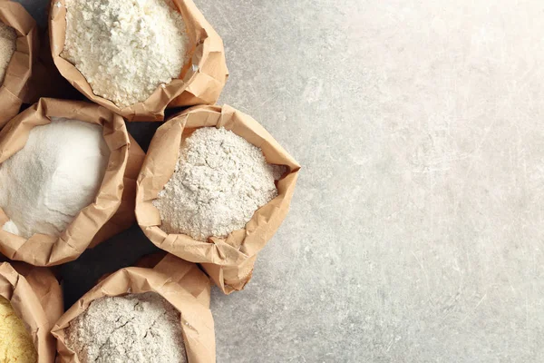 Berbagai jenis tepung — Stok Foto