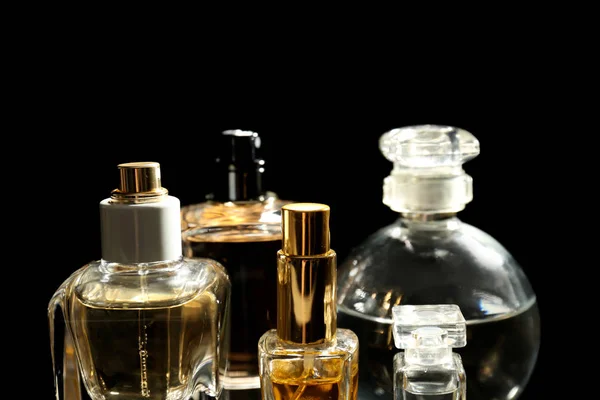 Beautiful perfume bottles — Stock Photo, Image