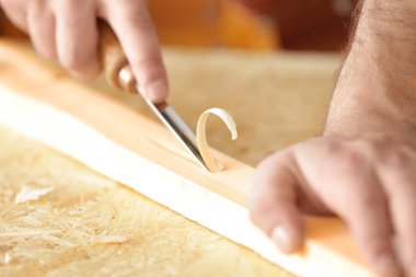 marangoz keski ile çalışma