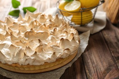 Lezzetli limon beze pasta