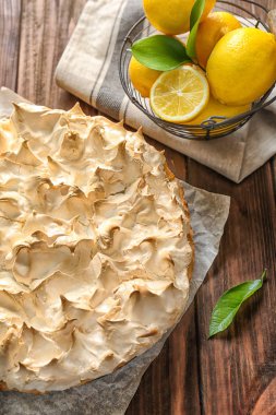 Lezzetli limon beze pasta