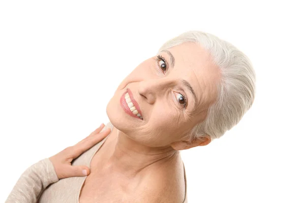 Hermosa mujer anciana elegante —  Fotos de Stock