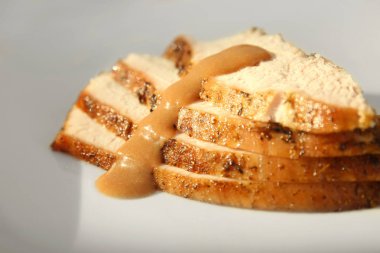 Lezzetli dilimlenmiş Türkiye