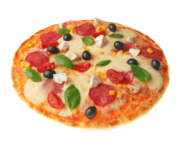 Pizza appena sfornata — Foto Stock