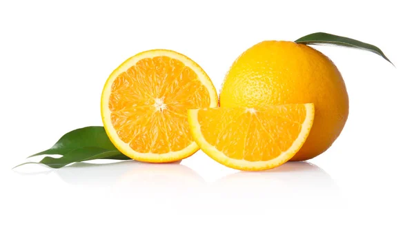 Färska apelsinskivor — Stockfoto