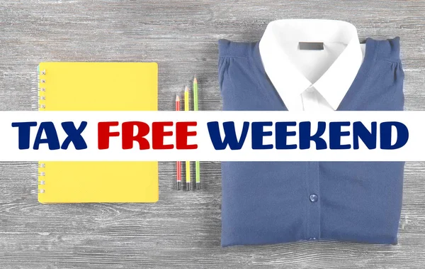 Text TAX FREE WEEKEND