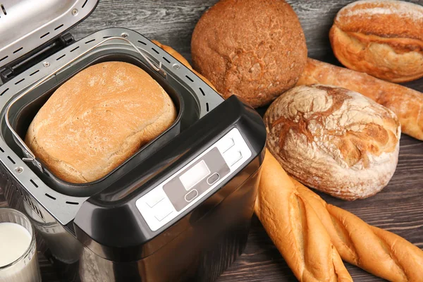 Loaf baked in bread machine