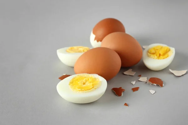 Hard boiled eggs — Stock Photo, Image