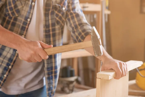 Carpenter jízdní hřebík — Stock fotografie