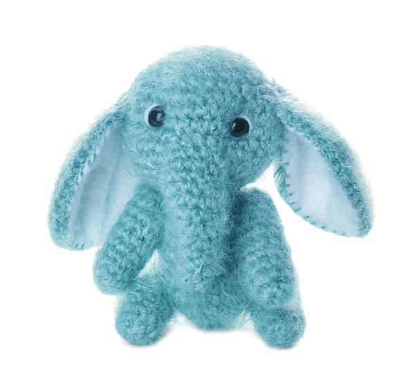 Handmade elephant toy — Stock Photo, Image