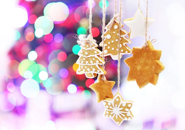 Tasty gingerbread cookies — Stock Photo, Image