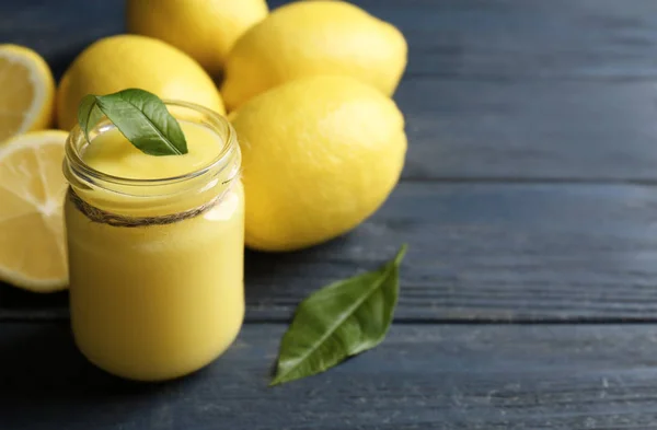 Delicious lemon curd — Stock Photo, Image