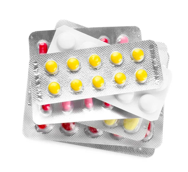 Envases de blister con pastillas — Foto de Stock