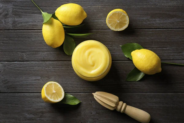 Lahodné lemon curd — Stock fotografie