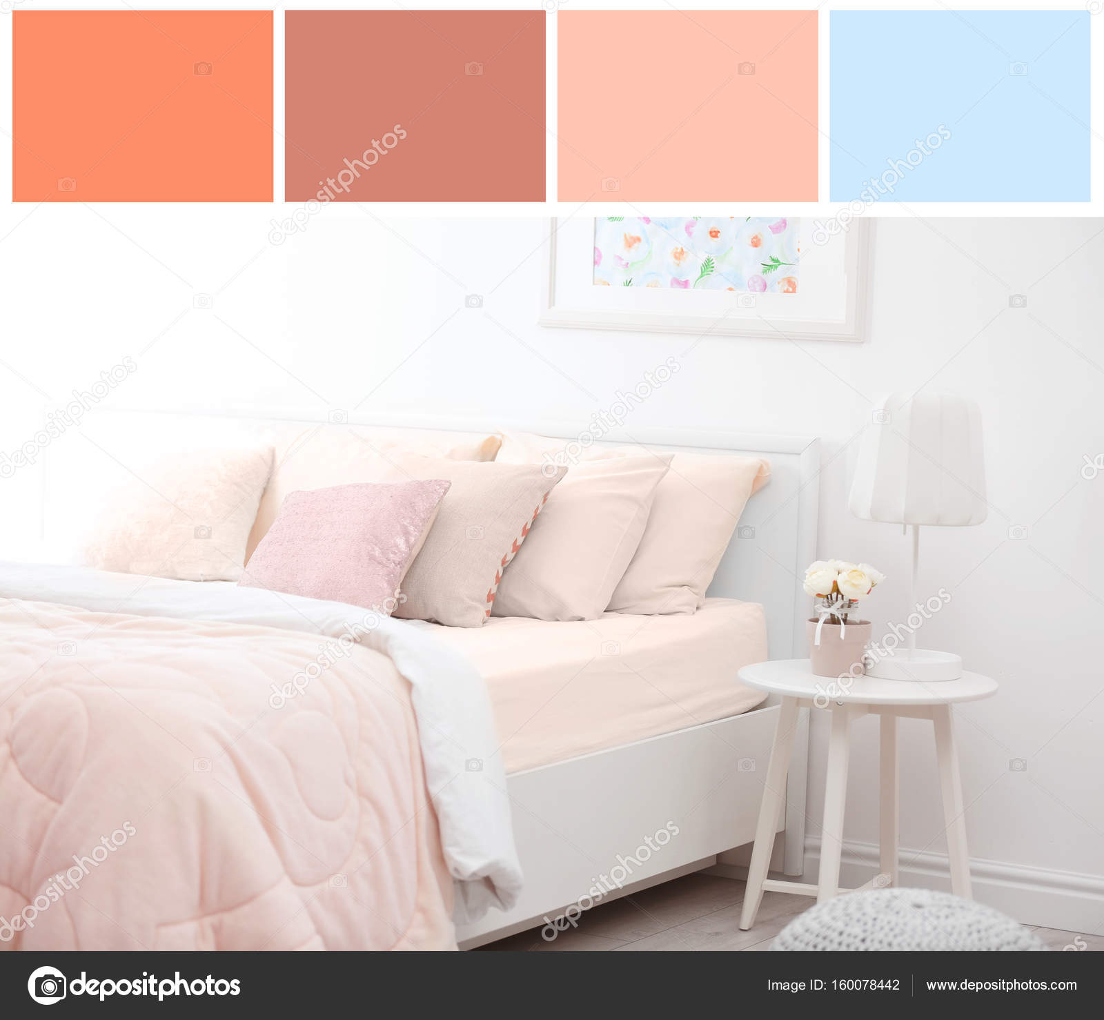 moderne interieur van slaapkamer — Stockfoto © belchonock #160078442 moderne interieur van slaapkamer — Stockfoto © belchonock #160078442
