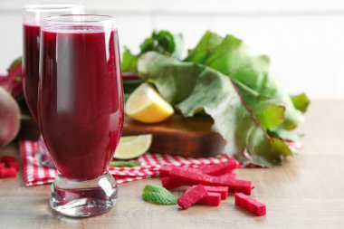 Pancar kökü ile sağlıklı güler yüzlü 