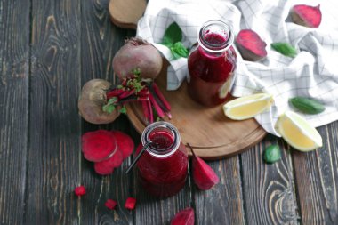 Pancar kökü ile sağlıklı güler yüzlü  