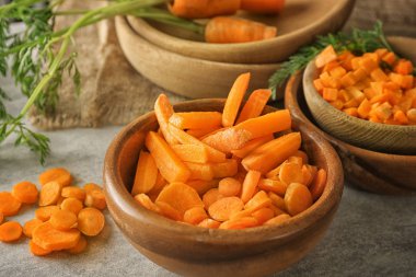 Havuç farklı kesim  