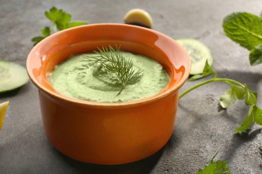 Kase lezzetli yoğurt sos 