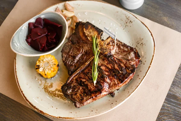 sebzeli ızgara biftek  