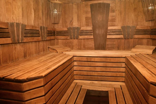 Binnenaanzicht van sauna — Stockfoto