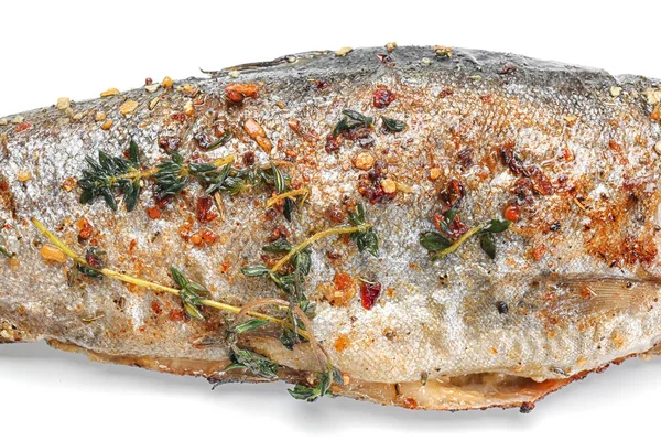 Lezzetli taze kızarmış balık 