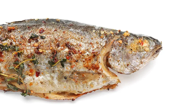 Lezzetli taze kızarmış balık  