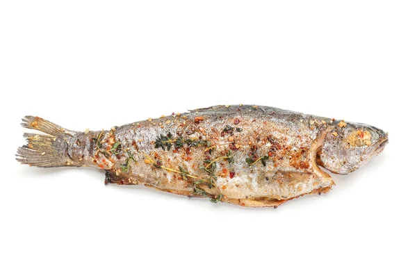 Delizioso pesce appena fritto — Foto Stock