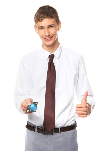 Teenager in formeller Kleidung — Stockfoto