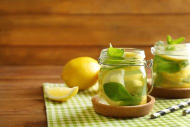 Kavanoz taze limonata  