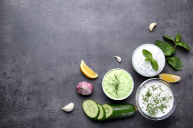 Kase lezzetli yoğurt sos  