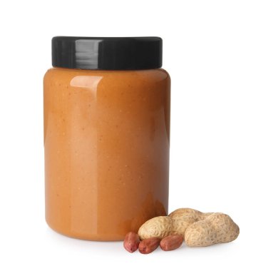 Fıstık ezmesi ile jar  