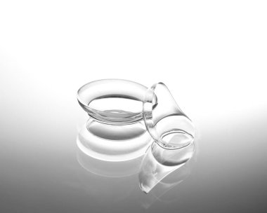 Kontakt lens arka plan üzerinde