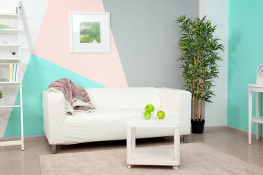 Modaya uygun konforlu oda  